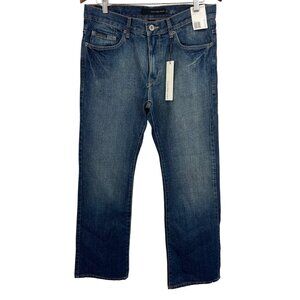 Calvin Klein Jeans Mens Slight Bootcut Denim Size 31 X 30 Sits Below Waist New